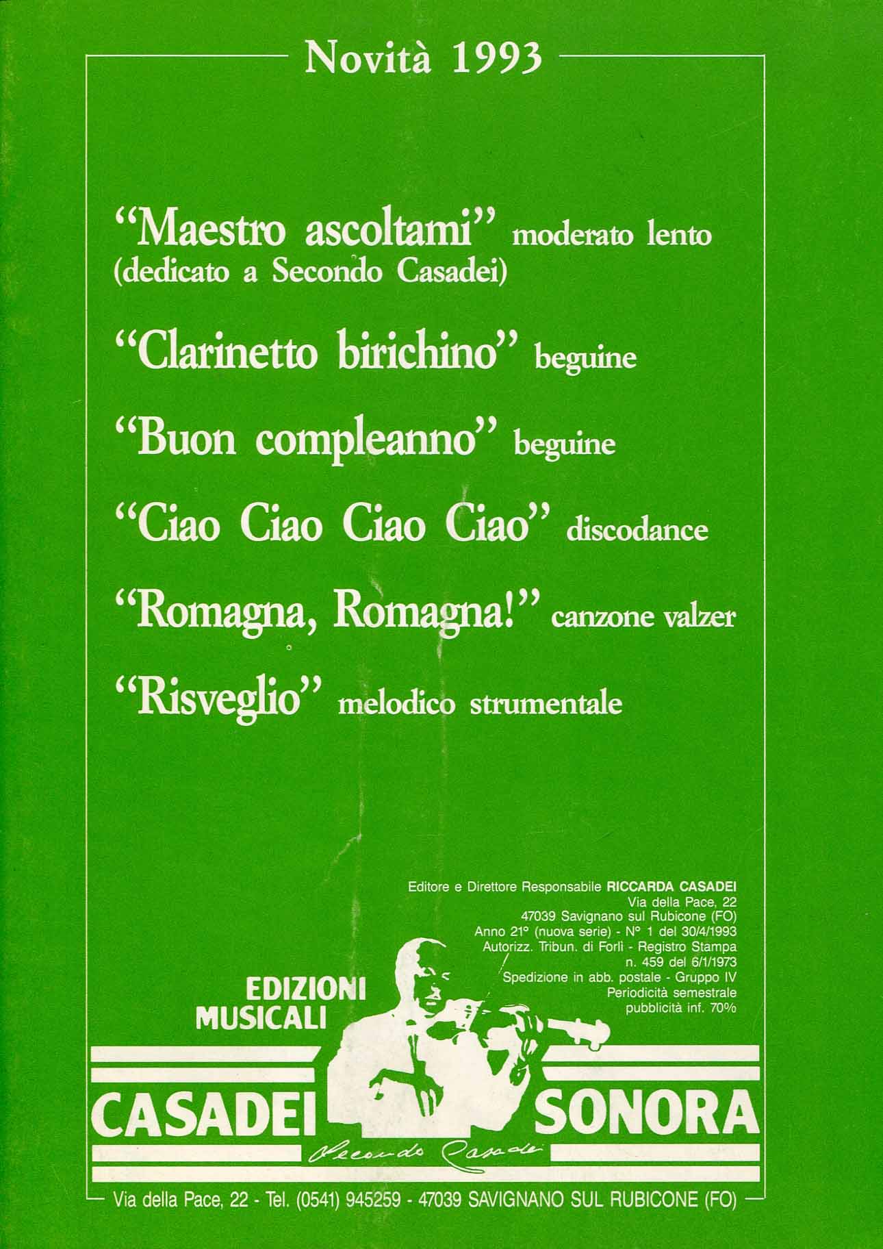 Clarinetto birichino: beguine